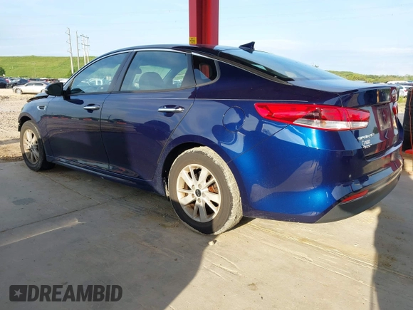 2018 Kia Optima S with VIN 5XXGT4L30JG224310, listed as a IAAI auction lot 42704812 with 58,611 mi miles and . Bid and sale history available at DreamBid. Image 3.
