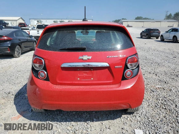 2015 Chevrolet Sonic LTZ with VIN 1G1JE6SB6F4204741, listed as a Copart auction lot 62222065 with 110,643 mi miles and Clean title. Bid and sale history available at DreamBid. Image 6.