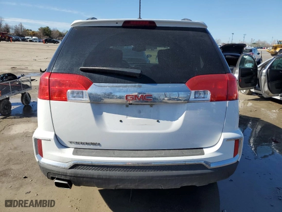 2017 GMC Terrain SLE with VIN 2GKALNEK1H6298620, listed as a Copart auction lot 45508455 with 98,271 mi miles and Salvage Title. Bid and sale history available at carsss.com. Image 6.