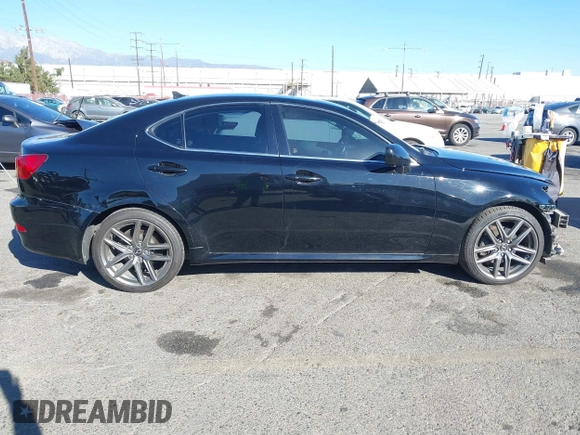 2008 Lexus IS 250 with VIN JTHBK262882073350, listed as a IAAI auction lot 41253717 with 204,791 mi miles. Bid and sale history available at carsss.com. Image 18.