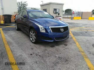 2014 Cadillac ATS Standard AWD with VIN 1G6AG5RX0E0144462, listed as a IAAI auction lot 41844613 with 104,298 mi miles and . Bid and sale history available at carsss.com. Image 1.