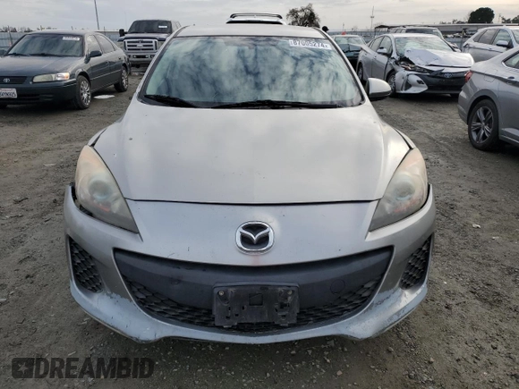 2013 Mazda 3 i Sport with VIN JM1BL1UP2D1782279, listed as a Copart auction lot 87005274 with 114,025 mi miles and Salvage title. Bid and sale history available at DreamBid. Image 5.