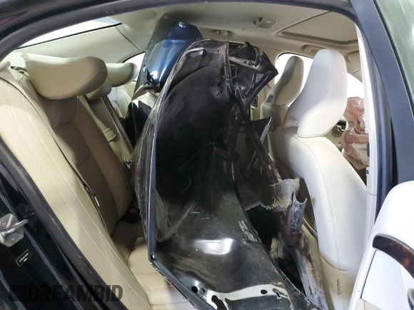 2015 Volvo S80 T5 Drive-E with VIN YV140MAK9F1186370, listed as a Copart auction lot 51205955 with 0 mi miles and Salvage Title. Bid and sale history available at carsss.com. Image 11.