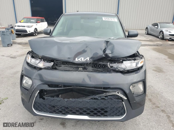 2022 Kia Soul LX with VIN KNDJ23AU9N7821226, listed as a Copart auction lot 52087215 with 49,625 mi miles and Salvage Title. Bid and sale history available at carsss.com. Image 5.
