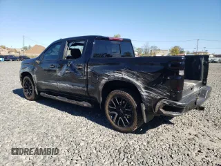 2023 Chevrolet Silverado 1500 RST with VIN 1GCUDEED0PZ300691, listed as a Copart auction lot 76771544 with 45,101 mi miles and Salvage Title. Bid and sale history available at DreamBid. Image 2.