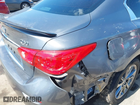 2017 Infiniti Q50 Signature Edition with VIN JN1EV7AP9HM739788, listed as a IAAI auction lot 41892367 with 73,724 mi miles and . Bid and sale history available at DreamBid. Image 17.