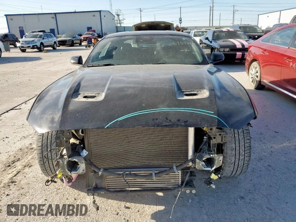 2021 Ford Mustang EcoBoost with VIN 1FA6P8TH5M5112166, listed as a Copart auction lot 57572685 with 46,611 mi miles and Salvage title. Bid and sale history available at DreamBid. Image 5.