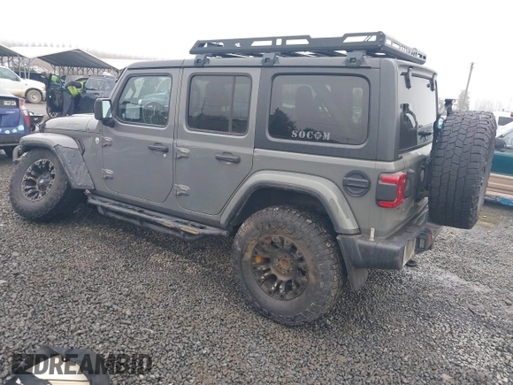 2019 Jeep Wrangler Unlimited Sahara с VIN 1C4HJXEG1KW543811, выставлен на аукционе IAAI как лот 41291234 с пробегом 63 714 миль миль и . История ставок и продаж доступна на DreamBid. Изображение 3.