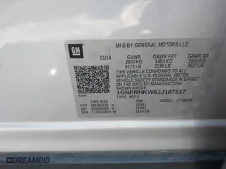 2018 Chevrolet Traverse LT Leather with VIN 1GNERHKW6JJ187517, listed as a IAAI auction lot 41830374 with 93,966 mi miles. Bid and sale history available at carsss.com. Image 9.