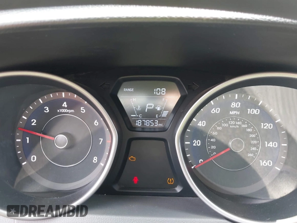 2014 Hyundai Elantra SE z VIN 5NPDH4AE3EH465796, wystawiony jako IAAI lot #42448535 z przebiegiem 187 853 mil mil oraz . Historia ofert i sprzedaży dostępna na DreamBid. Obrazek 7.