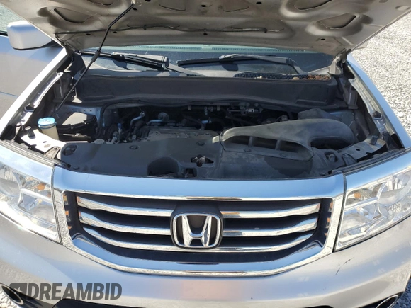 2012 Honda Pilot EX-L with VIN 5FNYF4H55CB047393, listed as a Copart auction lot 53814835 with 189,519 mi miles and Clean Title. Bid and sale history available at DreamBid. Image 12.