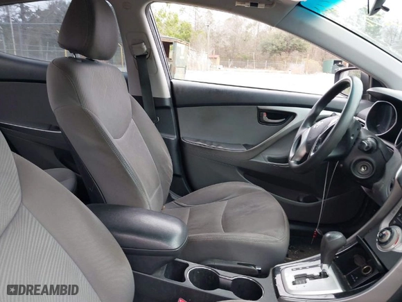 2012 Hyundai Elantra GLS PZEV with VIN 5NPDH4AE9CH138073, listed as a IAAI auction lot 41542700 with 138,580 mi miles. Bid and sale history available at carsss.com. Image 5.