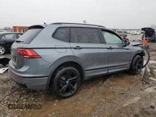 2024 Volkswagen Tiguan SE R-Line Black с VIN 3VV8B7AX4RM021480, выставлен на аукционе Copart как лот 47647075 с пробегом Не указан миль и Списание • Salvage title. История ставок и продаж доступна на DreamBid. Изображение 3.