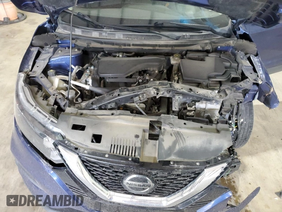 2022 Nissan Rogue S with VIN JN1BJ1AV2NW340571, listed as a Copart auction lot 53894445 with 39,896 mi miles and Salvage title. Bid and sale history available at DreamBid. Image 12.