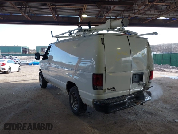 2012 Ford Econoline Cargo Commercial with VIN 1FTNE1EW3CDA31914, listed as a IAAI auction lot 41622154 with 99,254 mi miles and . Bid and sale history available at carsss.com. Image 3.
