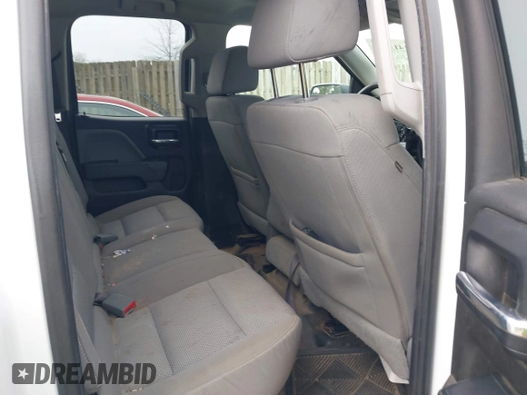 2017 Chevrolet Silverado 1500 Work Truck with VIN 1GCVKNEH5HZ377457, listed as a IAAI auction lot 41411359 with 154,971 mi miles. Bid and sale history available at carsss.com. Image 8.