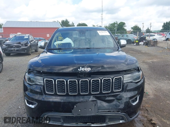 2017 Jeep Grand Cherokee Limited z VIN 1C4RJFBG2HC802920, wystawiony jako IAAI lot #42705126 z przebiegiem 161 489 mil mil oraz . Historia ofert i sprzedaży dostępna na DreamBid. Obrazek 12.