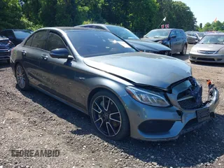 2018 Mercedes-Benz C 43 AMG z VIN 55SWF6EB7JU252738, wystawiony jako IAAI lot #42544186 z przebiegiem 58 202 mil mil oraz . Historia ofert i sprzedaży dostępna na DreamBid. Obrazek 1.