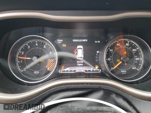 2015 Jeep Cherokee Limited with VIN 1C4PJMDS5FW550816, listed as a Copart auction lot 56068675 with 114,160 mi miles and Clean Title. Bid and sale history available at DreamBid. Image 9.
