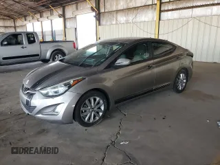 2016 Hyundai Elantra SE z VIN 5NPDH4AE2GH778051, wystawiony jako Copart lot #60740795 z przebiegiem Nie podano mil oraz Szkoda całkowita • Salvage title. Historia ofert i sprzedaży dostępna na DreamBid. Obrazek 1.