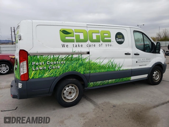 2015 Ford Transit Cargo with VIN 1FTNE1YM6FKA28449, listed as a Copart auction lot 51647055 with 117,807 mi miles and Clean Title. Bid and sale history available at carsss.com. Image 3.