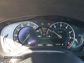 2019 BMW 5 Series 530i with VIN WBAJA5C57KWW09248, listed as a Copart auction lot 50516475 with 69,432 mi miles and Salvage Title. Bid and sale history available at DreamBid. Image 9.