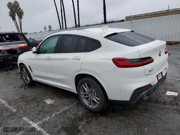2020 BMW X4 xDrive30i with VIN 5UX2V1C08L9D25170, listed as a Copart auction lot 88586365 with 17,234 mi miles and Salvage Title. Bid and sale history available at carsss.com. Image 2.