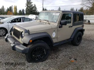 2017 Jeep Wrangler Willys Wheeler with VIN 1C4AJWAG8HL604146, listed as a Copart auction lot 79485174 with 24,888 mi miles and Salvage Title. Bid and sale history available at DreamBid. Image 1.