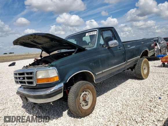 1995 Ford F-150 with VIN 1FTEF14H7SLA85317, listed as a Copart auction lot 70357313 with 269,095 mi miles and Salvage Title. Bid and sale history available at carsss.com. Image 1.