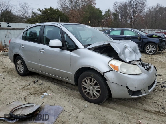 2012 Suzuki SX4 LE with VIN JS2YC5A39C6305357, listed as a Copart auction lot 84146324 with 163,097 mi miles and Salvage Title. Bid and sale history available at carsss.com. Image 4.