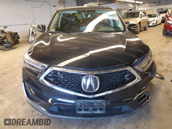 2021 Acura RDX w/Technology Package with VIN 5J8TC2H57ML025175, listed as a Copart auction lot 49511653 with 26,307 mi miles. Bid and sale history available at carsss.com. Image 5.