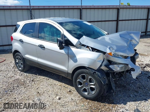 2021 Ford EcoSport S with VIN MAJ3S2FE6MC449330, listed as a IAAI auction lot 37742127 with 38,306 mi miles and . Bid and sale history available at DreamBid. Image 1.