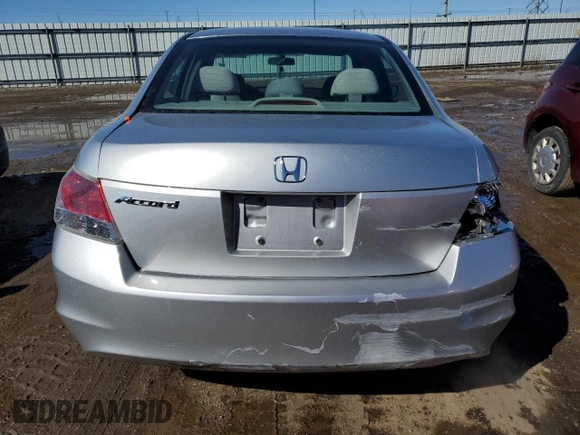 2009 Honda Accord LX-P with VIN 1HGCP264X9A034874, listed as a Copart auction lot 47439915 with 156,325 mi miles and Salvage Title. Bid and sale history available at DreamBid. Image 6.