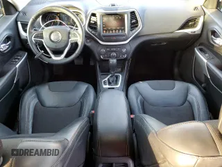 2018 Jeep Cherokee Latitude Plus with VIN 1C4PJLLX3JD580442, listed as a Copart auction lot 77999834 with 77,190 mi miles and Salvage Title. Bid and sale history available at carsss.com. Image 8.