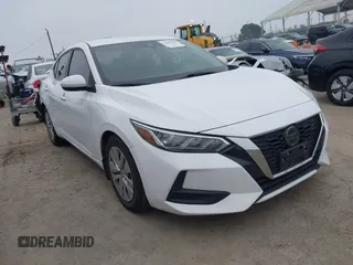 2020 Nissan Sentra S z VIN 3N1AB8BV1LY251208, wystawiony jako IAAI lot #42030362 z przebiegiem 55 257 mil mil oraz . Historia ofert i sprzedaży dostępna na DreamBid. Obrazek 1.