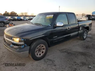 2002 Chevrolet Silverado 1500 LS with VIN 2GCEC19V621425196, listed as a Copart auction lot 87441124 with 256,380 mi miles and Salvage Title. Bid and sale history available at DreamBid. Image 1.
