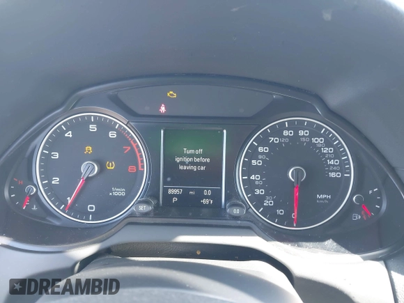 2017 Audi Q5 Premium with VIN WA1C2AFP5HA066514, listed as a IAAI auction lot 42182419 with 89,957 mi miles and . Bid and sale history available at DreamBid. Image 7.