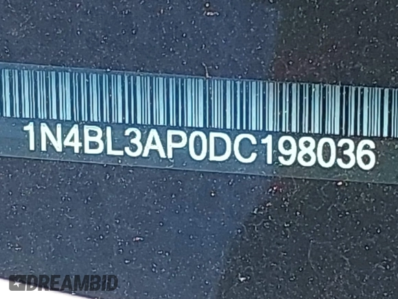 2013 Nissan Altima SL with VIN 1N4BL3AP0DC198036, listed as a IAAI auction lot 41995798 with 114,041 mi miles and . Bid and sale history available at DreamBid. Image 12.