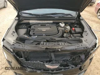 2024 Cadillac XT4 FWD Sport with VIN 1GYFZER46RF100076, listed as a Copart auction lot 45741285 with 11,616 mi miles and Salvage title. Bid and sale history available at DreamBid. Image 12.