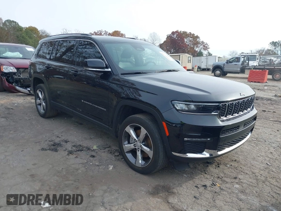 2022 Jeep Grand Cherokee Limited with VIN 1C4RJJBG8N8521335, listed as a IAAI auction lot 41010211 with 45,047 mi miles and . Bid and sale history available at DreamBid. Image 1.