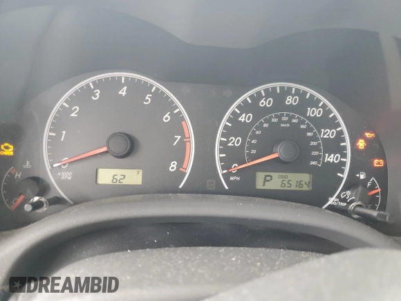 2010 Toyota Corolla with VIN 1NXBU4EE8AZ187793, listed as a Copart auction lot 63909235 with 65,164 mi miles and Salvage title. Bid and sale history available at DreamBid. Image 9.