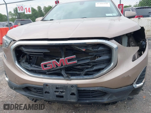 2019 GMC Terrain SLE with VIN 3GKALTEV9KL103249, listed as a IAAI auction lot 42486848 with 92,373 mi miles and . Bid and sale history available at DreamBid. Image 12.