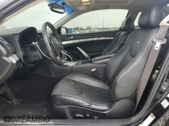 2014 Infiniti Q60 with VIN JN1CV6ELXEM130200, listed as a Copart auction lot 55410725 with 107,889 mi miles and Clean title. Bid and sale history available at DreamBid. Image 7.