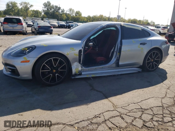2018 Porsche Panamera 4S z VIN WP0AB2A78JL135569, wystawiony jako Copart lot #71446384 z przebiegiem Nie podano mil oraz Czysty tytuł • Clean title. Historia ofert i sprzedaży dostępna na DreamBid. Obrazek 1.