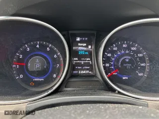 2013 Hyundai Santa Fe 2.0T Sport with VIN 5XYZUDLA7DG018325, listed as a Copart auction lot 54240015 with 116,419 mi miles and Clean Title. Bid and sale history available at carsss.com. Image 8.