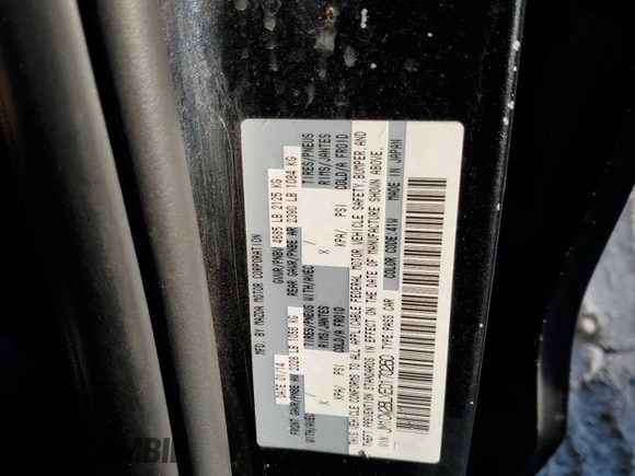 2014 Mazda 5 Sport with VIN JM1CW2BLXE0170260, listed as a Copart auction lot 72820824 with 166,315 mi miles and Salvage Title. Bid and sale history available at DreamBid. Image 13.