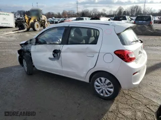 2020 Mitsubishi Mirage ES with VIN ML32A3HJ9LH000866, listed as a Copart auction lot 84034784 with 70,740 mi miles and Salvage Title. Bid and sale history available at carsss.com. Image 2.
