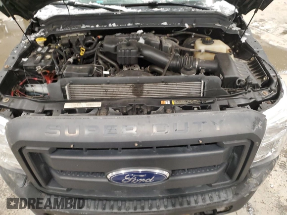 2015 Ford F-250 XLT with VIN 1FTBF2B65FEC94608, listed as a Copart auction lot 45738315 with 84,803 mi miles and Salvage title. Bid and sale history available at DreamBid. Image 11.