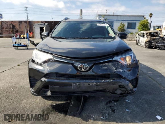 2017 Toyota RAV4 LE with VIN 2T3ZFREV5HW336751, listed as a Copart auction lot 55177375 with 59,411 mi miles and Salvage Title. Bid and sale history available at carsss.com. Image 5.