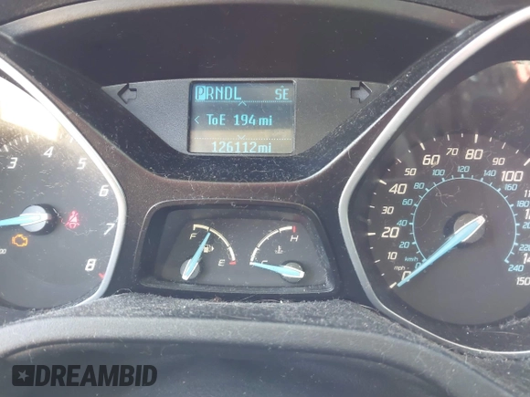 2012 Ford Focus SE with VIN 1FAHP3F20CL372391, listed as a IAAI auction lot 42100970 with 126,112 mi miles and . Bid and sale history available at DreamBid. Image 7.